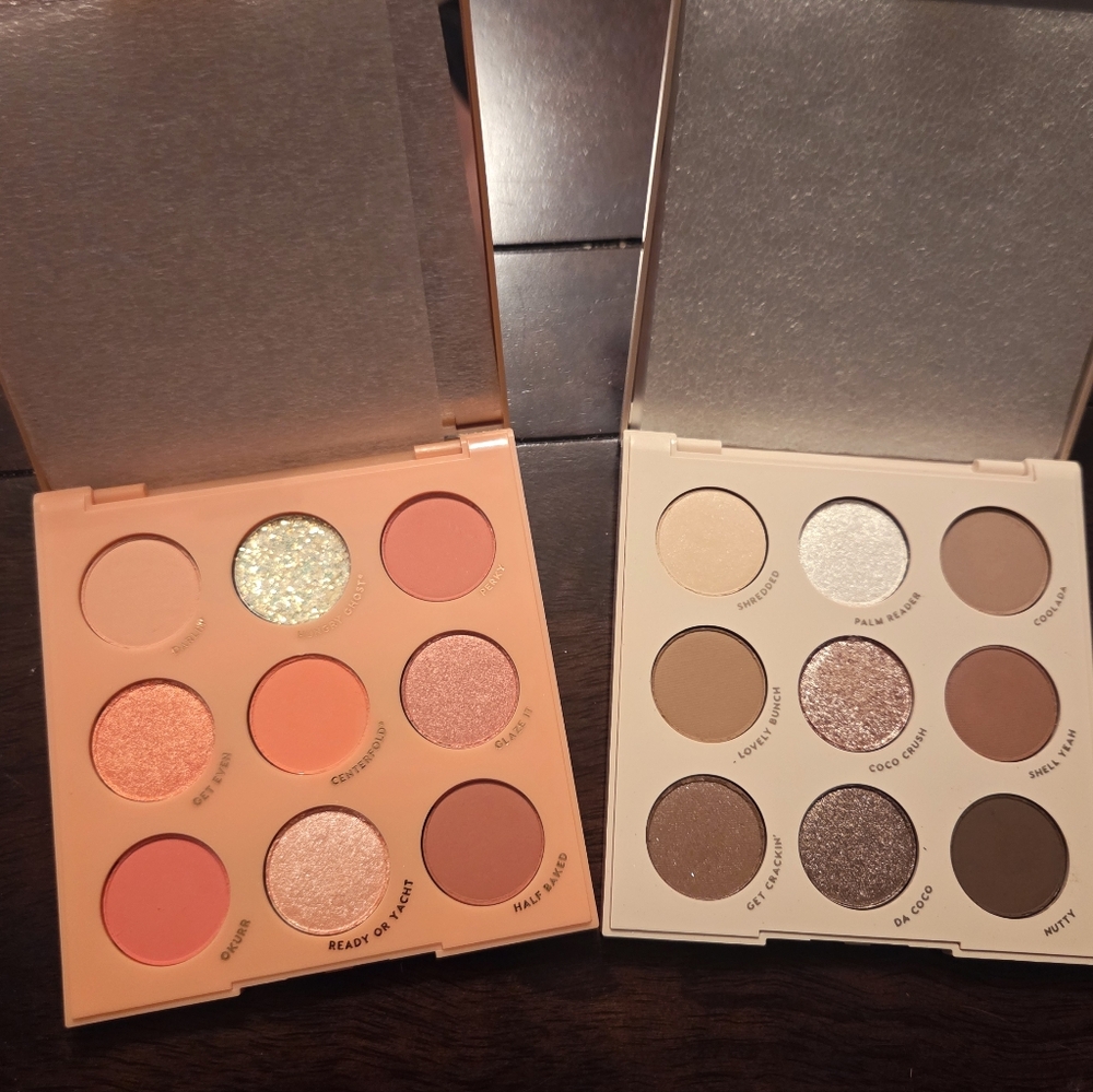 Colourpop Eyeshadow Palettes